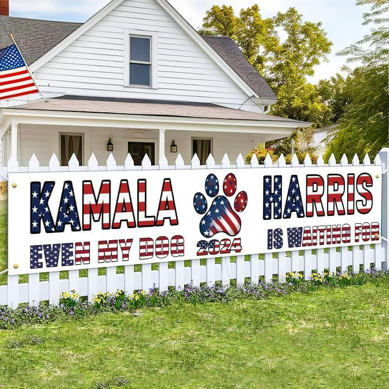 Kamala Harris 2024 Banner, Gift For Kamala Harris Supporters, Election 2024