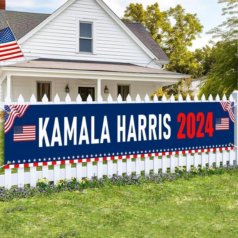Kamala Harris 2024 Banner, Gift For Kamala Harris Supporters, Election 2024